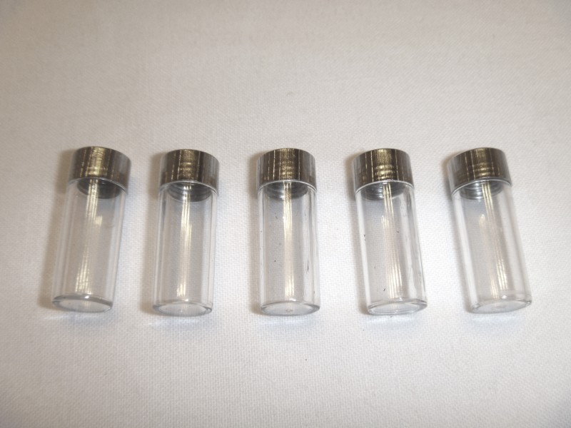 10 Tubes clear plastic Geocaching Containers Cache Supplies Micro Geocache New 